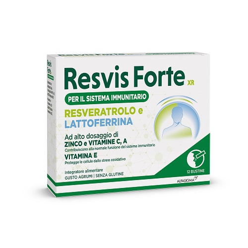 RESVIS FORTE XR BIOFUTURA 12 BUSTE - Farmacianumberone.it