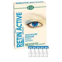 ESI RETIN ACTIVE MIRTILLO GOCCE OCULARI 10 FLACONCINI MONODOSE DA 0,5 ML - Farmacianumberone.it