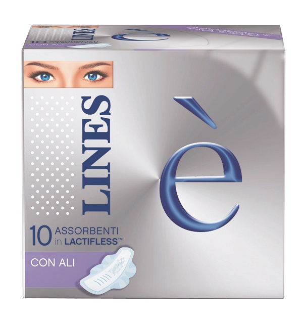 LINES E' ALI 10 PEZZI STICKER - Farmacianumberone.it