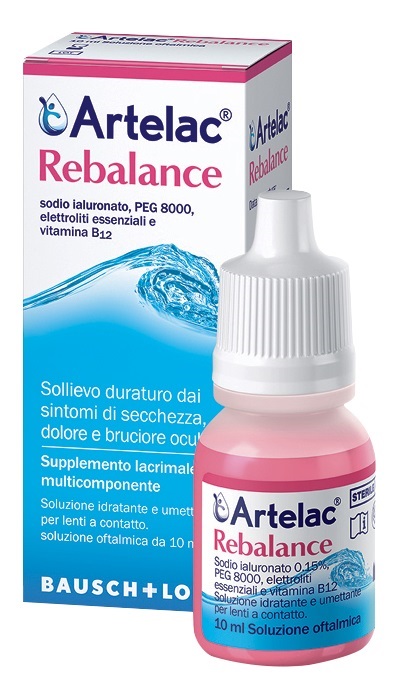 ARTELAC REBALANCE GOCCE OCULARI MULTIDOSE SENZA CONSERVANTI 10 ML - Farmacianumberone.it