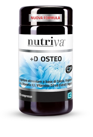NUTRIVA +D OSTEO 60 COMPRESSE - Farmacianumberone.it
