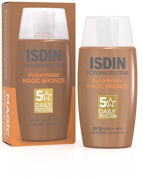 FUSION WATER MAGIC COLOR BRONZE SPF50 50 ML - Farmacianumberone.it
