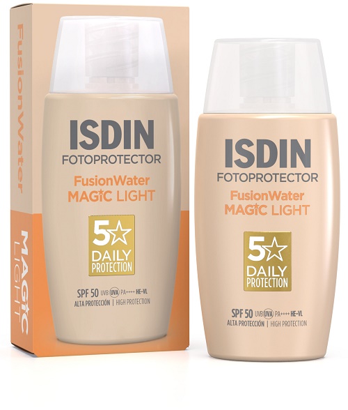 FUSION WATER MAGIC COLOR LIGHT SPF50 50 ML - Farmacianumberone.it