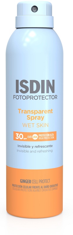 TRANSPARENT SPRAY WET SKIN SPF30 250 ML - Farmacianumberone.it