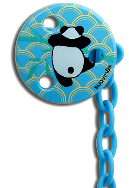 SUAVINEX PANDA CLIP ROTONDA ROSA - Farmacianumberone.it