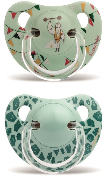 SUAVINEX SUCCHIETTO ANATOMICO L 6/18 MESI FORZUTO VERDE 2 PEZZI - Farmacianumberone.it