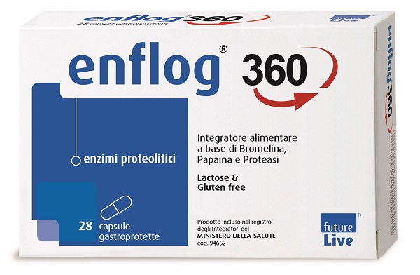 ENFLOG 360 28 CAPSULE GASTRORESISTENTI - Farmacianumberone.it