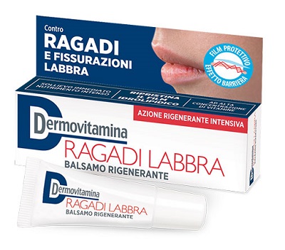 DERMOVITAMINA RAGADI LABBRA BALSAMO RIGENERANTE 8 ML - Farmacianumberone.it