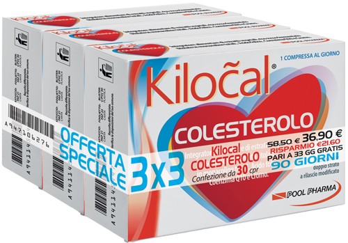 KILOCAL COLESTEROLO 30 COMPRESSE - Farmacianumberone.it