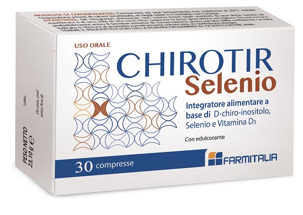 CHIROTIR SELENIO 30 COMPRESSE - Farmacianumberone.it