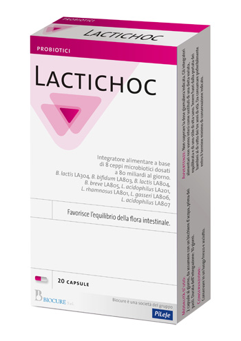 LACTICHOC 20 CAPSULE - Farmacianumberone.it
