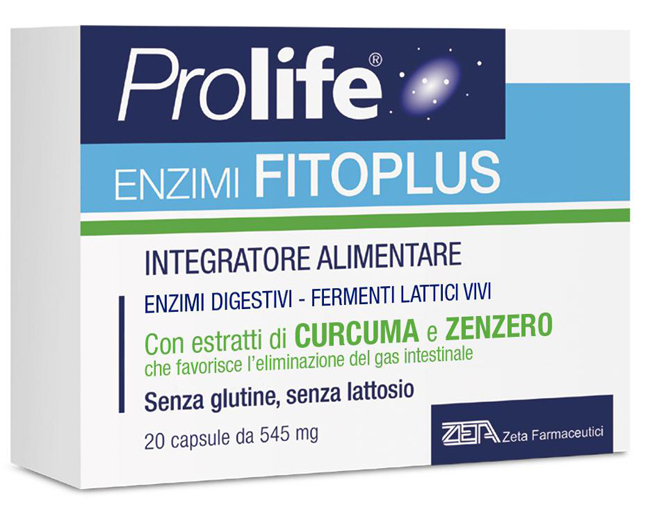 PROLIFE ENZIMI FITOPLUS 20 CAPSULE - Farmacianumberone.it