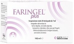 FARINGEL PLUS 20 STICK PACK 7 ML - Farmacianumberone.it