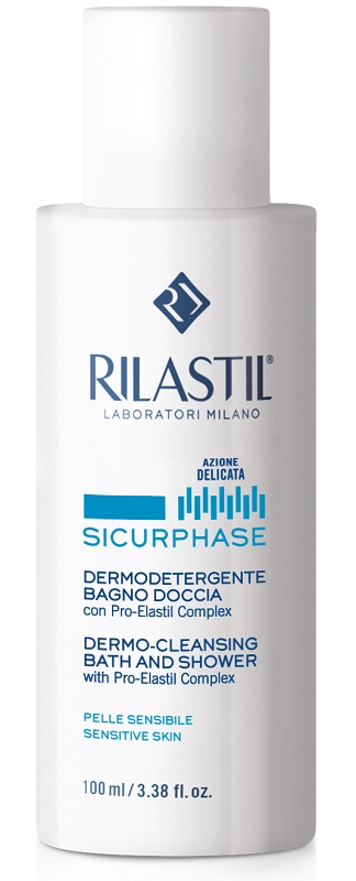 RILASTIL SICURPHASE DERMODETERGENTE BAGNO DOCCIA 100 ML - Farmacianumberone.it