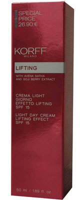 KORFF CREMA LIGHT GIORNO EFFETTO LIFTING SPF15 PROMO - Farmacianumberone.it