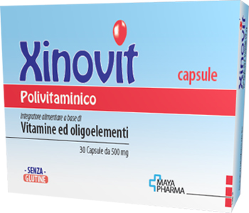 XINOVIT POLIVITAMINICO 30 CAPSULE DA 500 MG - Farmacianumberone.it