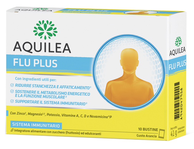 AQUILEA FLU PLUS 10 BUSTINE - Farmacianumberone.it