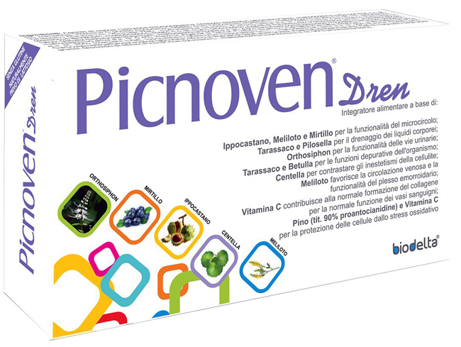 PICNOVEN DREN 50 COMPRESSE 31 G - Farmacianumberone.it
