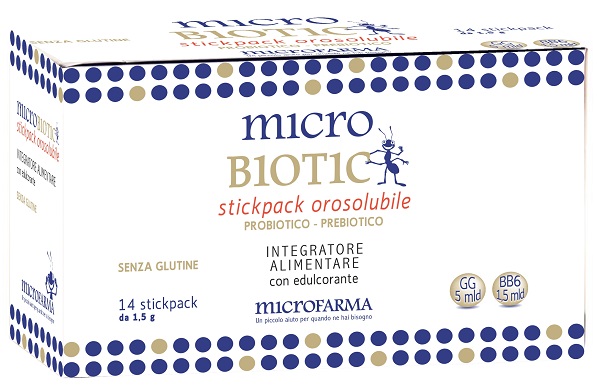 MICROBIOTIC STICK PACK 14 BUSTINE - Farmacianumberone.it