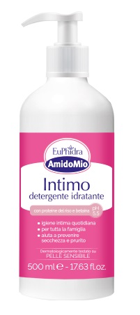 EUPHIDRA AMIDOMIO INTIMO DETERGENTE IDRATANTE 500 ML - Farmacianumberone.it