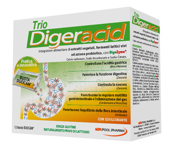 TRIO DIGERACID 12 BUSTINE - Farmacianumberone.it