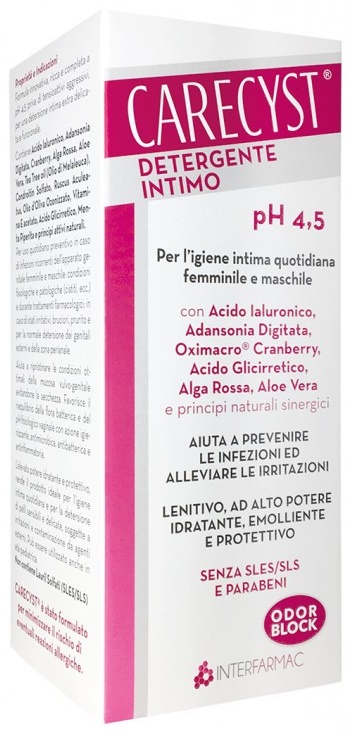 CARECYST INTIMO DETERGENTE 250 ML - Farmacianumberone.it