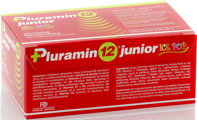 PLURAMIN12 JUNIOR 14 STICK PACK 12 ML - Farmacianumberone.it