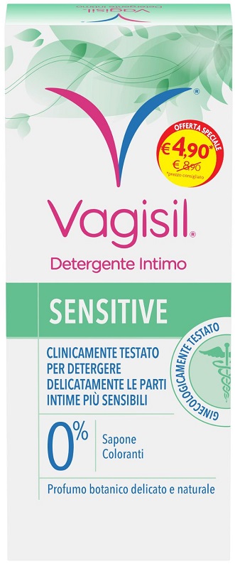 VAGISIL DETERGENTE SENSITIVE 250 ML - Farmacianumberone.it