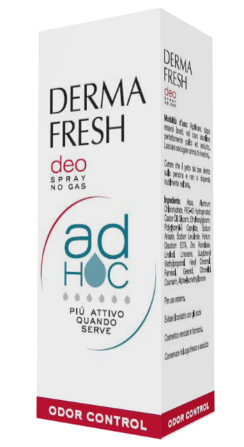 DERMAFRESH AD HOC ODOR CONTROL 100 ML - Farmacianumberone.it