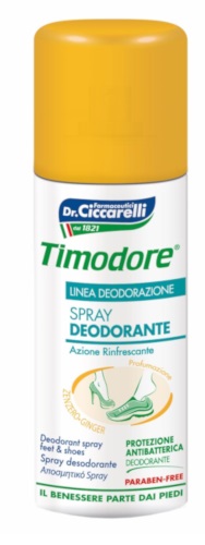 TIMODORE SPRAY DEODORANTE ALLO ZENZERO 150 ML - Farmacianumberone.it