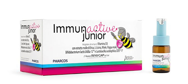 IMMUNACTIVE JUNIOR PHARCOS 21 FIALE 10 ML - Farmacianumberone.it