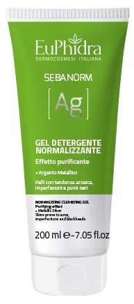 EUPHIDRA SEBANORM AG GEL DETERGENTE 200 ML - Farmacianumberone.it