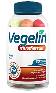 VEGELIN MIRAFERRUM 60 CARAMELLE GOMMOSE - Farmacianumberone.it