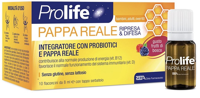 PROLIFE PAPPA REALE 10 FLACONI DA 8 ML - Farmacianumberone.it