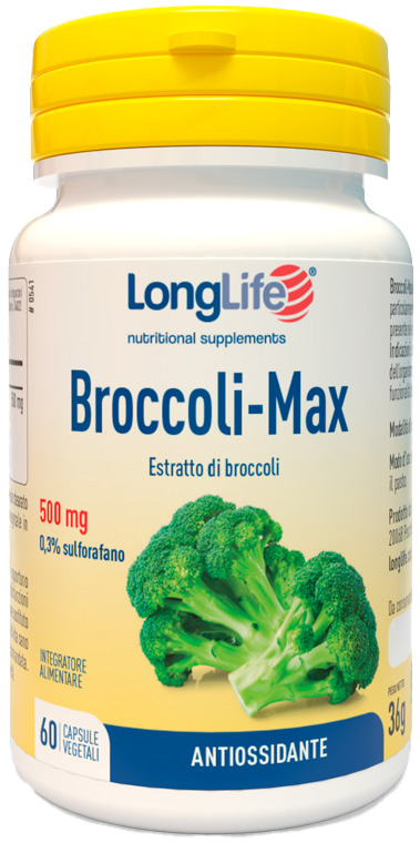 LONGLIFE BROCCOLI MAX 60 CAPSULE - Farmacianumberone.it
