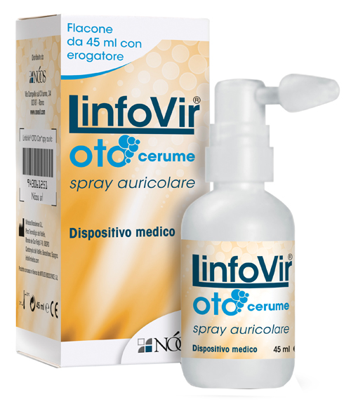 LINFOVIR OTO CERUME SPRAY AURICOLARE 45 ML - Farmacianumberone.it