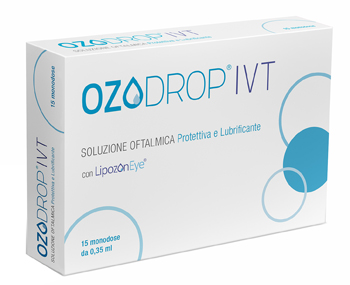 OZODROP IVT SOLUZIONE OFTALMICA BASE DI OLIO OZONIZZATO IN FOSFOLIPIDI 15 FLACONCINI MONODOSE DA 0,35 ML - Farmacianumberone.it