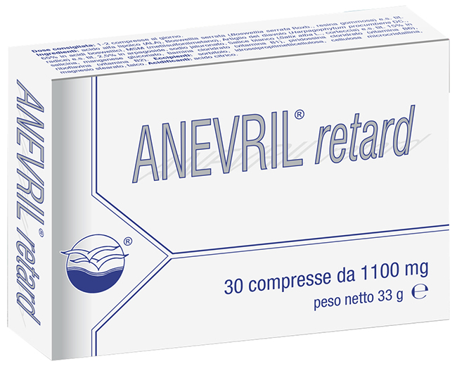 ANEVRIL RETARD 30 COMPRESSE - Farmacianumberone.it