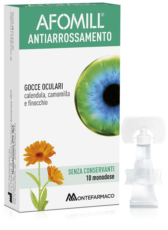 AFOMILL ANTIARROSSAMENTO SENZA CONSERVANTI 10 FIALE DA 0,5 ML - Farmacianumberone.it