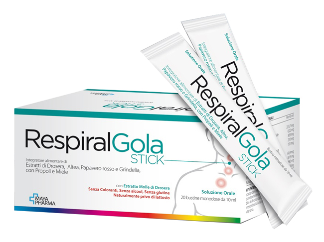 RESPIRAL GOLA 20 BUSTINE 10 ML - Farmacianumberone.it