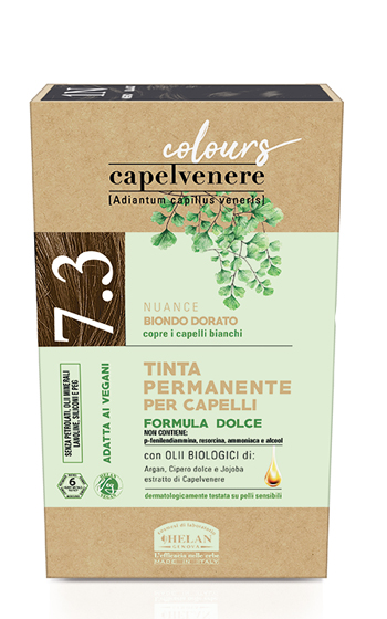 CAPELVENERE COLOURS TINTA CAPELLI 7,3N BIONDO DORATO - Farmacianumberone.it