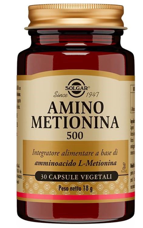 AMINO METIONINA 500 30 CAPSULE VEGETALI - Farmacianumberone.it