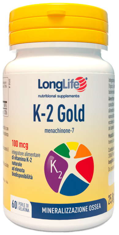 LONGLIFE K-2 GOLD 60 PERLE - Farmacianumberone.it