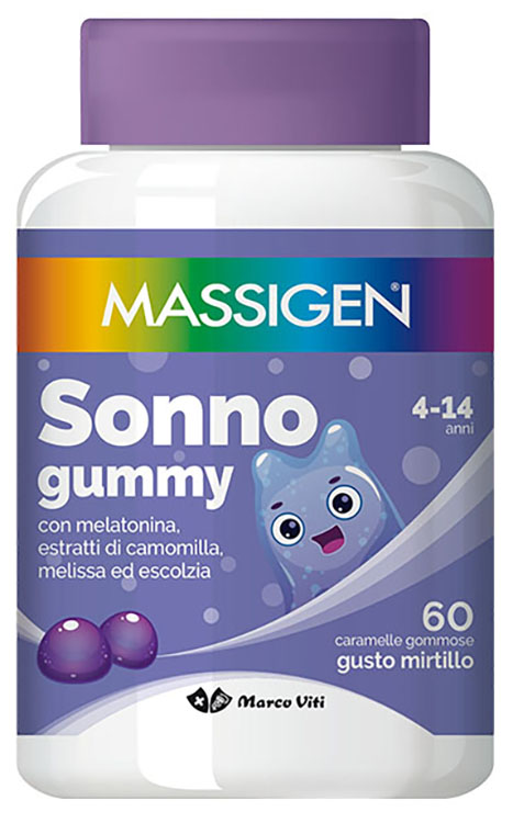 MASSIGEN SONNO GUMMY 60 CARAMELLE - Farmacianumberone.it
