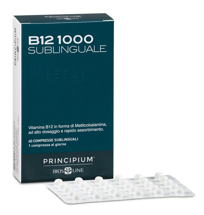 PRINCIPIUM B12 1000 60 COMPRESSE SUBLINGUALI - Farmacianumberone.it