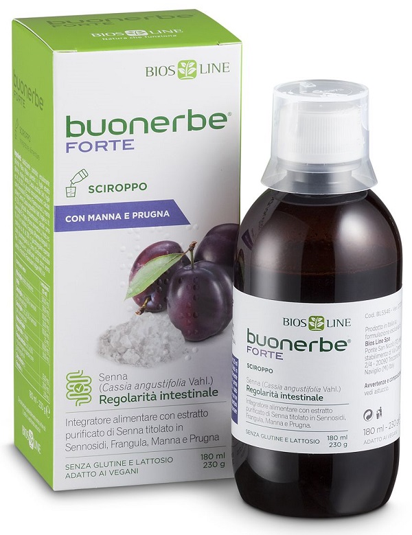 BUONERBE FORTE SCIROPPO 180 ML - Farmacianumberone.it