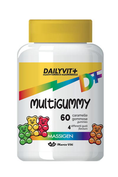 DAILYVIT MULTIGUMMY CARAMELLE GOMMOSE - Farmacianumberone.it