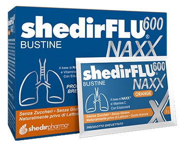 SHEDIRFLU 600 NAXX ARANCIA SENZA ZUCCHERI 20 BUSTINE - Farmacianumberone.it