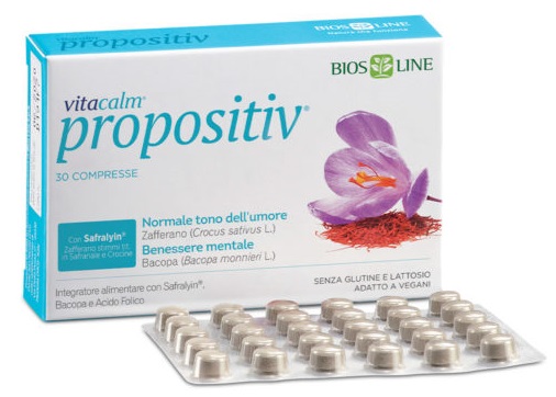 VITACALM PROPOSITIV 30 COMPRESSE - Farmacianumberone.it
