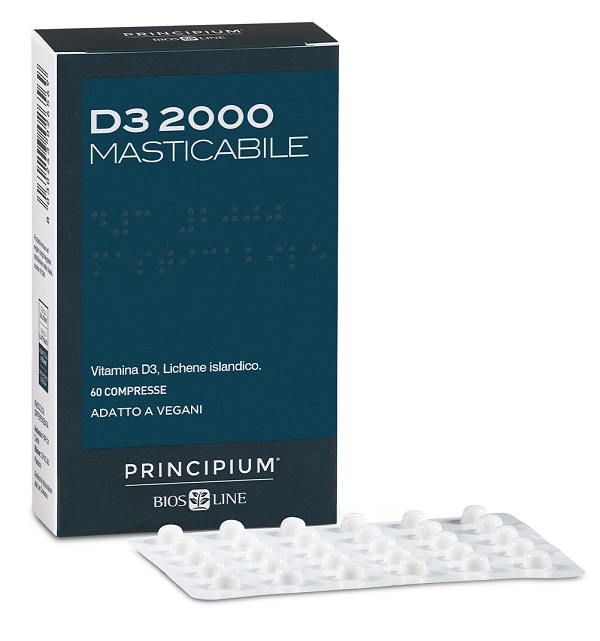 PRINCIPIUM D3 2000 VEGETALE 60 COMPRESSE - Farmacianumberone.it